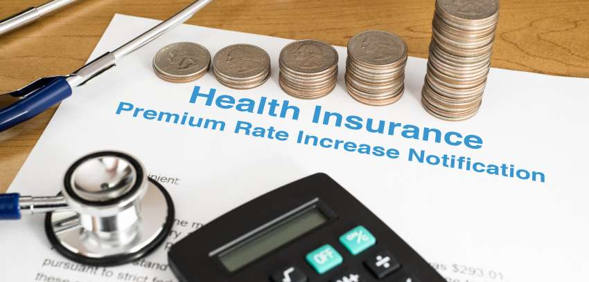 Increase in personal insurance premiums