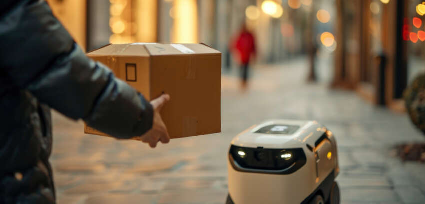 New technology reshaping courier industry